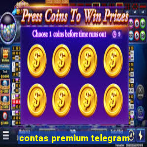 contas premium telegram